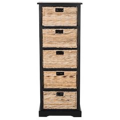VEDETTE 5 WICKER BASKET STORAGE TOWER, AMH5739A