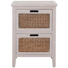 JONAH TWO DRAWER END TABLE, AMH6531C