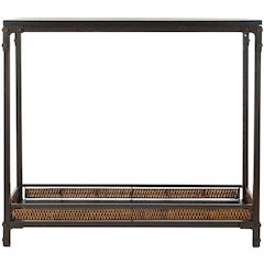 DINESH CONSOLE WITH STORAGE SHELF