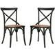 FRANKLIN 18''H X BACK FARMHOUSE CHAIR (SET OF 2), AMH9500B-SET2