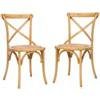 FRANKLIN 18''H X BACK FARMHOUSE CHAIR (SET OF 2), AMH9500C-SET2