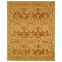ANATOLIA, BEIGE / GOLD, 9'-6" X 13'-6", Area Rug