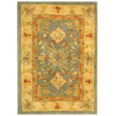 ANATOLIA, LIGHT BLUE / IVORY, 2' X 3', Area Rug