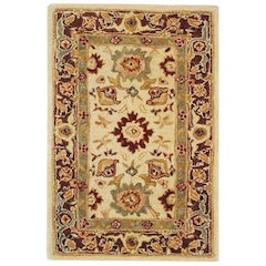 ANATOLIA, IVORY / BROWN, 2' X 3', Area Rug, AN546A-2