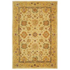 ANATOLIA, IVORY / GOLD, 4' X 6', Area Rug, AN546B-4