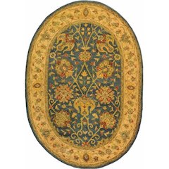 ANTIQUITY, BLUE, 4'-6" X 6'-6" Oval, Area Rug, AT21E-5OV