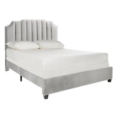 Streep Bed, Full, Pewter