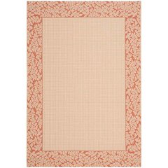 COURTYARD, NATURAL / TERRA, 5'-3" X 7'-7", Area Rug, CY0727-3201-5