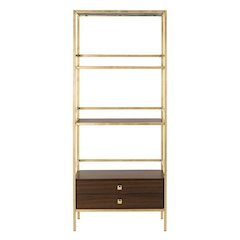 MATEO 4 TIER 1 DRAWER ETAGERE