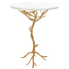 CAROLYN ROOTED GOLD ACCENT TABLE
