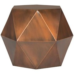 ASTRID FACETED SIDE TABLE