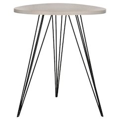 WOLCOTT RETRO MID CENTURY WOOD SIDE TABLE