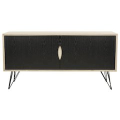 JERALYN RETRO MID CENTURY WOOD SIDEBOARD