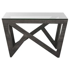 RADLEY MID CENTURY GLASS TOP COFFEE TABLE