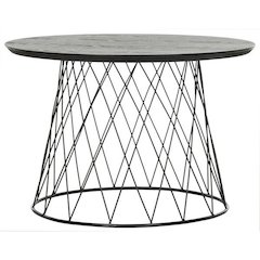 ROPER RETRO MID CENTURY WOOD END TABLE, FOX4245B