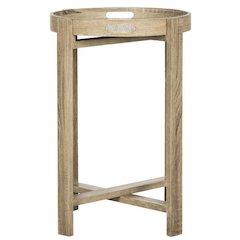 HAMISH RETRO MID CENTURY TRAY TOP SIDE TABLE