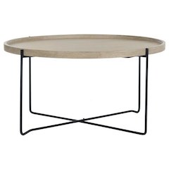 AUDEN RETRO MID CENTURY WOOD ACCENT TABLE