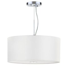 MOLLY 3 LIGHT CHROME 16-INCH DIA ADJUSTABLE PENDANT