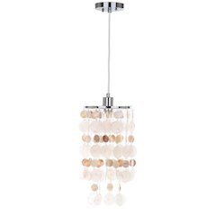 MODERN CAPIZ 1 LIGHT 9-INCH DIA PENDANT