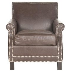 EASTON CLUB CHAIR - SILVER NAIL HEADS, MCR4572E