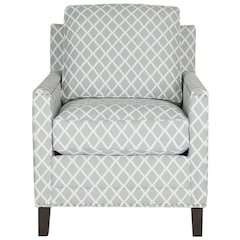 BUCKLER CLUB CHAIR - SILVER NAIL HEADS, MCR4613E
