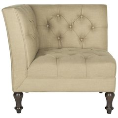 JACK TUFTED CORNER CHAIR, MCR4643C