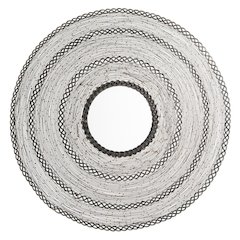 Dalston Mirror, Zinc Finish