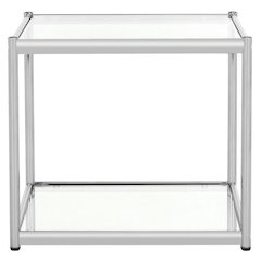 LILIAS GLASS END TABLE
