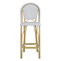 Ford Indoor-Outdoor Stacking French Bistro Bar Stool