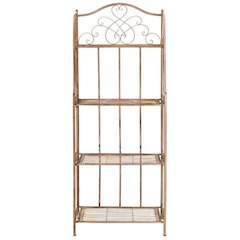 Amaris Wrought Iron  4 Tier Outdoor Bakers Rack