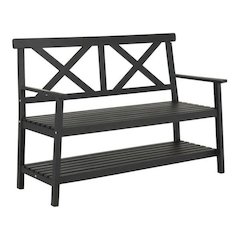 Mayer 49.21-Inch W Outdoor Bench