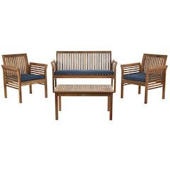 Carson 4 Pc Outdoor Set