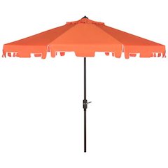 Uv Resistant Zimmerman 9 Ft Crank Market Push Button Tilt Umbrella With Flap