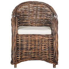 NITA WICKER CLUB CHAIR