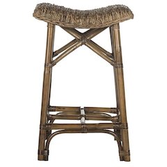 RAMIRO WICKER BAR STOOL