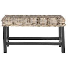 OMARI WICKER BENCH