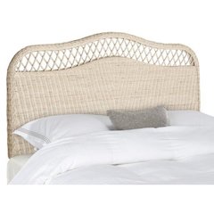 SEPHINA WHITE WASHED RATTAN HEADBOARD, SEA8033A-F
