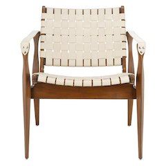 DILAN LEATHER SAFARI CHAIR, SFV9005A
