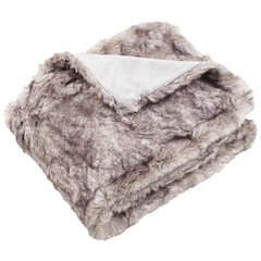 FAUX CHINCHILLA THROW, THR725B-5060