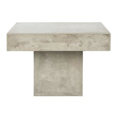 Tallen Dark Grey Indoor/Outdoor Modern Concrete 15.75" Coffee Table