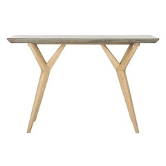 Ragna Indoor/Outdoor Modern Concrete 29.92-Inch H Console