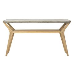 Babette Indoor/Outdoor Modern Concrete 29.53-Inch H Console