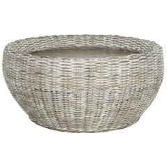 Alley Wood Top Coffee Table, Grey