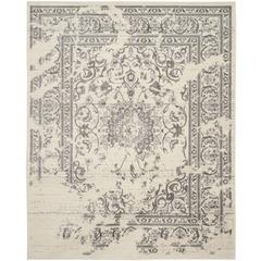 Adirondack, IVORY / SILVER, 12' X 18', Area Rug, ADR101B-1218