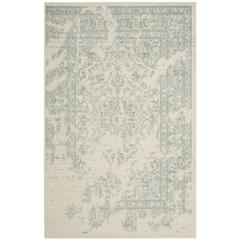 Adirondack, IVORY / SLATE, 6' X 9', Area Rug, ADR101S-6