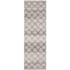 Adirondack, SILVER / CHARCOAL, 2'-6" X 6', Area Rug, ADR105P-26
