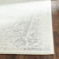 Adirondack, IVORY / SILVER, 4' X 6', Area Rug, ADR109C-4
