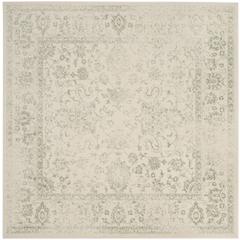 Adirondack, IVORY / SAGE, 8' X 8' Square, Area Rug