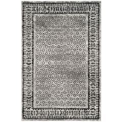 Adirondack, IVORY / SILVER, 4' X 6', Area Rug, ADR110B-4