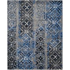 Adirondack, SILVER / MULTI, 9' X 12', Area Rug, ADR111G-9
